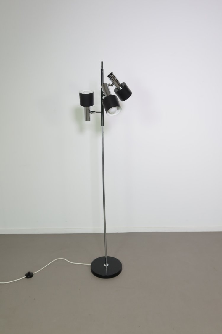 Mid-Century Omi floor lamp by Koch and Lowy Germany 1960s