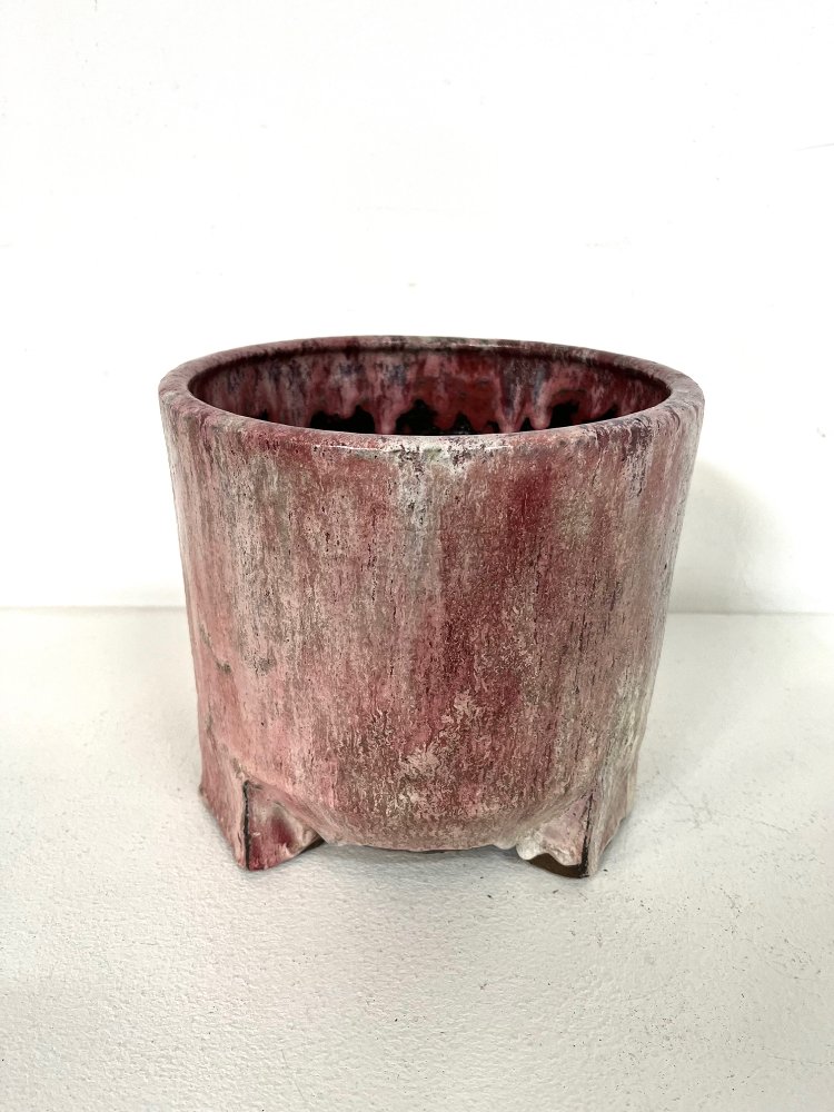 Mid-Century Dutch stoneware planter by Zaalberg 1950s