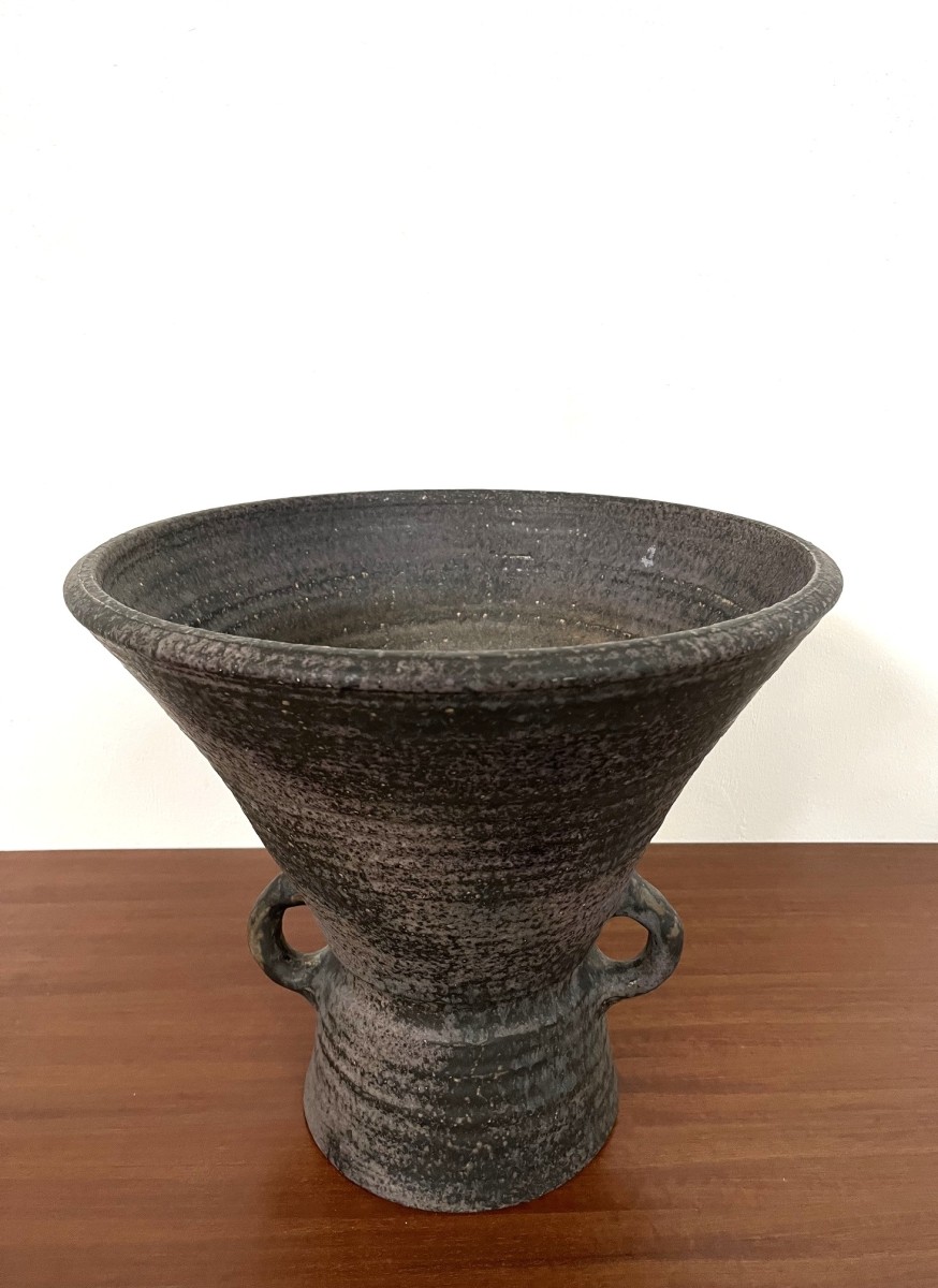 Handmade Large ceramic planter by Piet Knepper for Mobach, 1960s