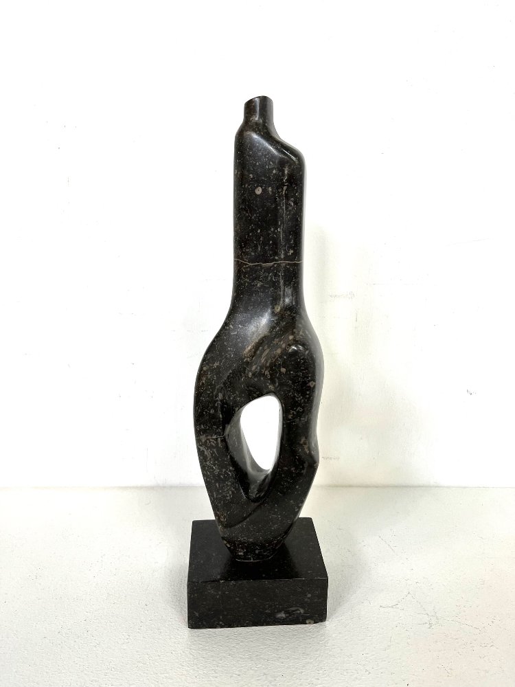 20th-century freeform stone sculpture 1980s