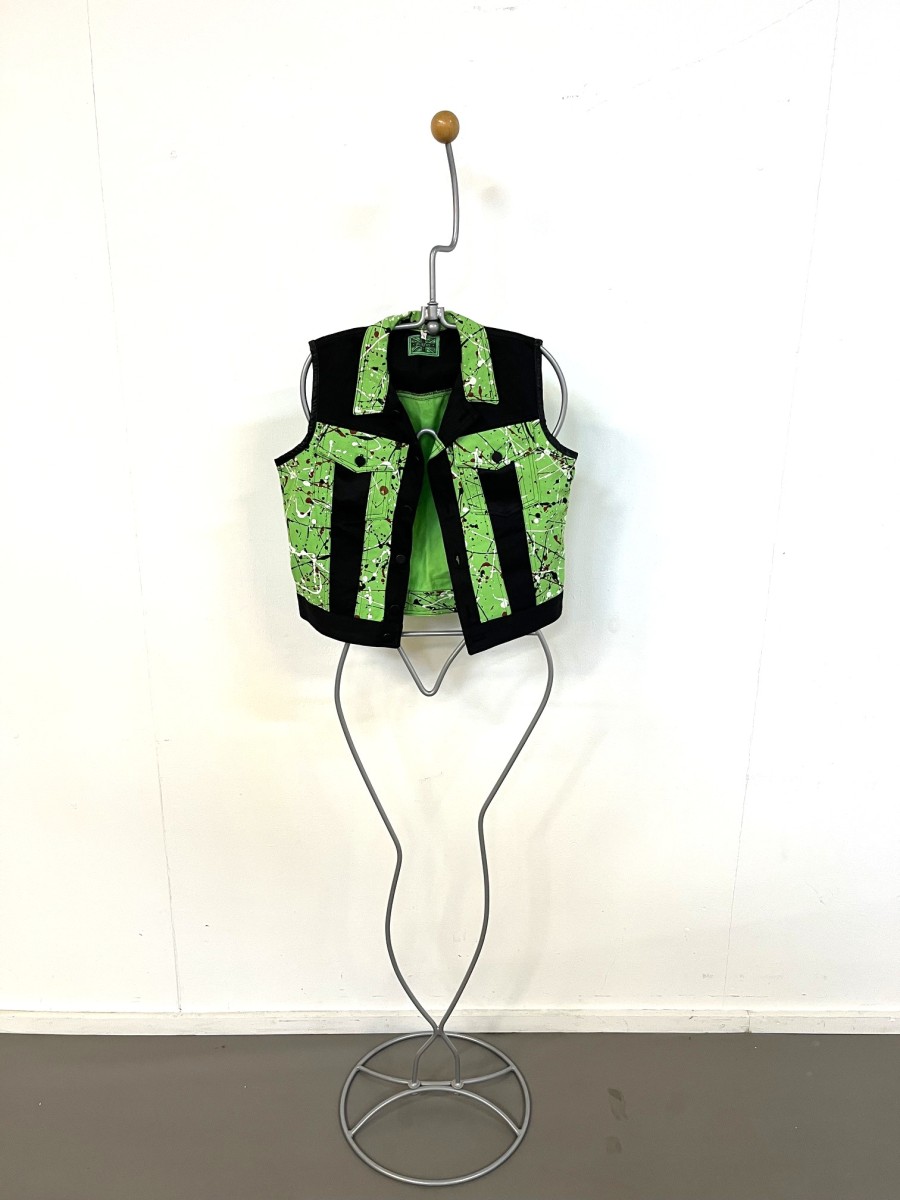 Original punk vest by Modzart London 1980s