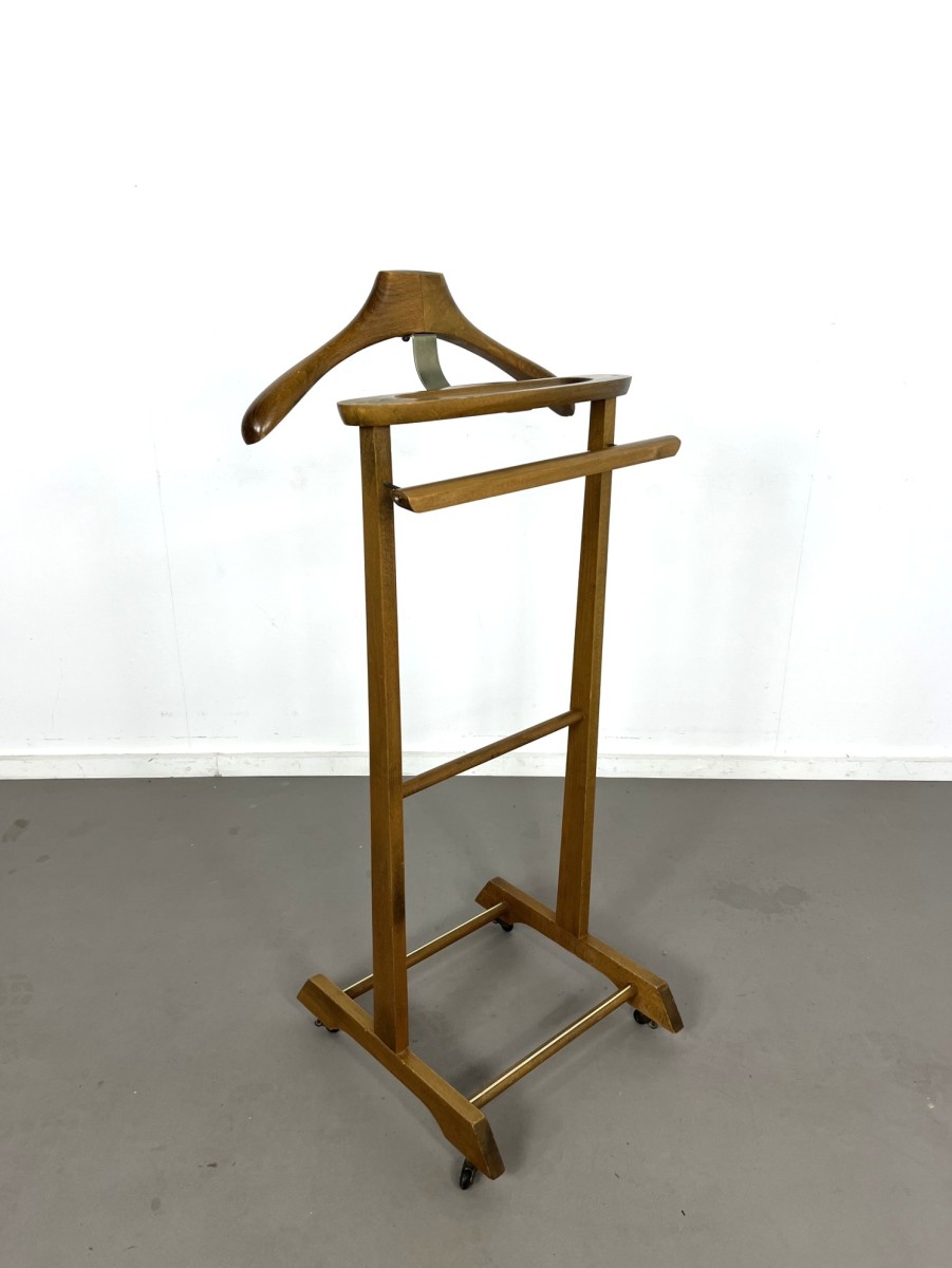 Mid-century modern Italian valet stand, 1960s
