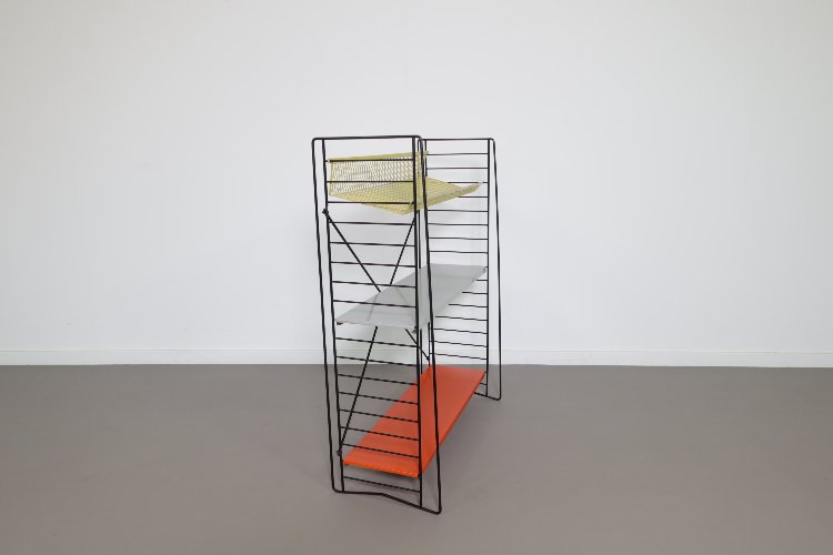 Freestanding Mid-century modern Tomado rack 1960s -  A.D. Dekker