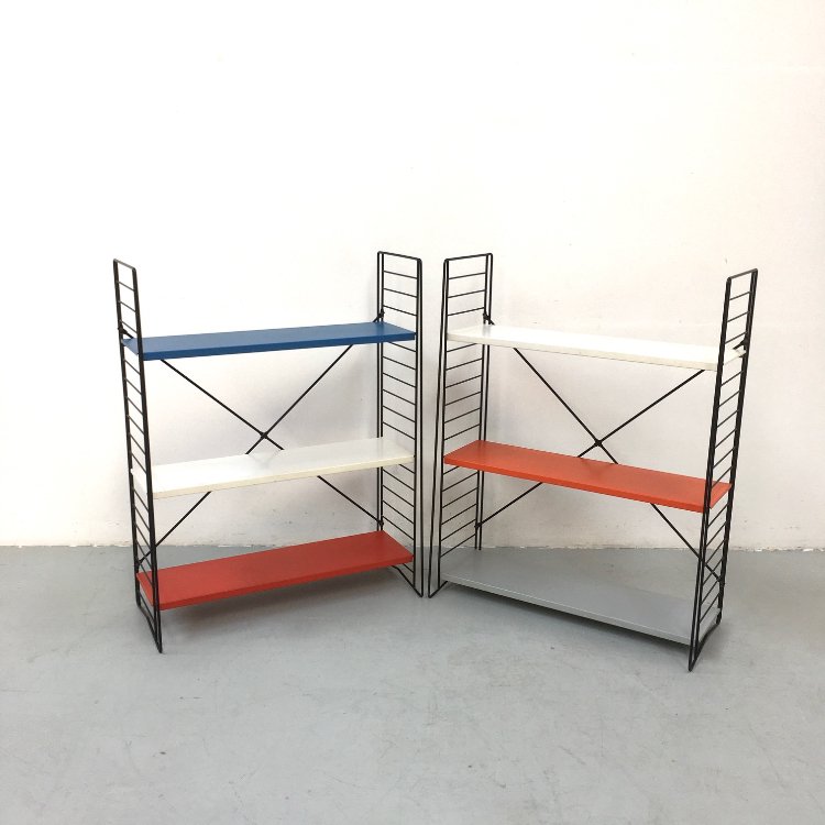 Freestanding Mid-Century modern Tomado racks by A.D. Dekker 1960s