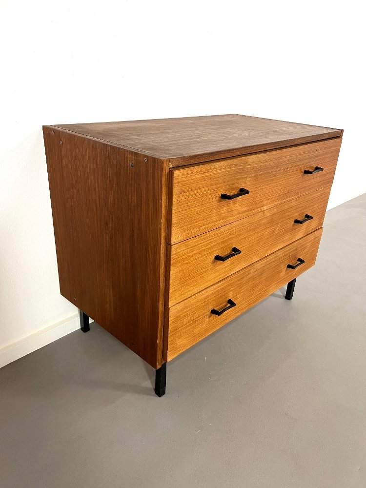 20th Century teak chest of drawers by Simpla Lux 1960s