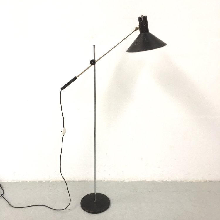 20th Century counterbalance floor lamp by JJM Hoogervorst for Anvia 1960s