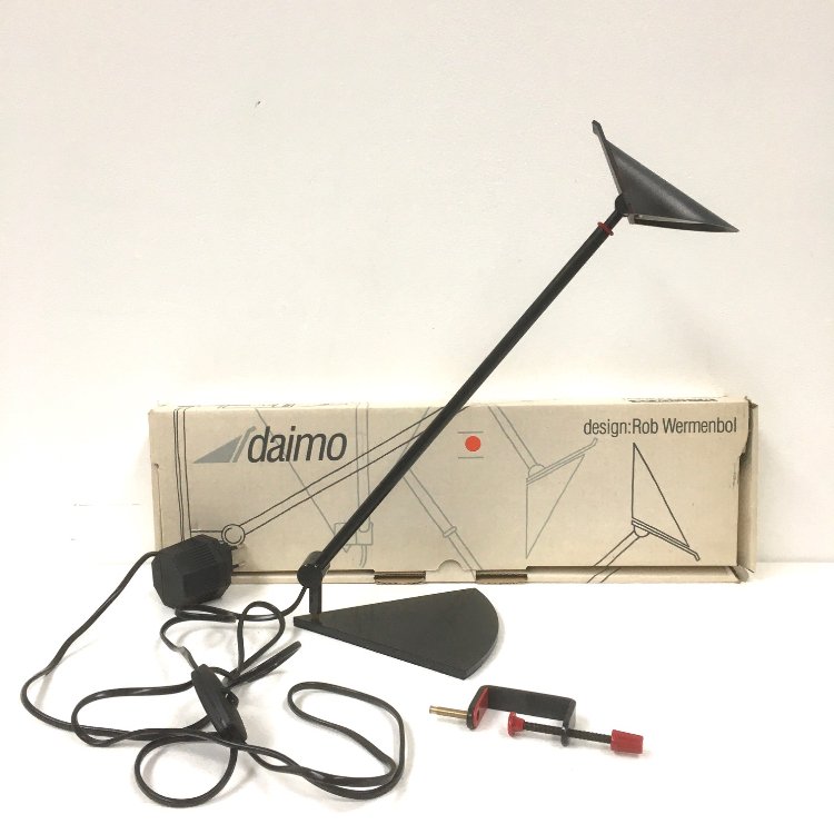 20th Century minimalist DAIMO halogen table lamp by Rob Wermenbol for Indoor 1988