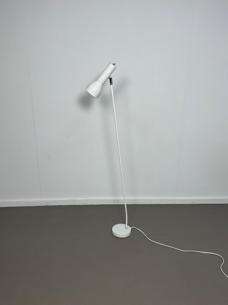 Reading floor lamp model 645 by Herman Busquet for Hala 1970s