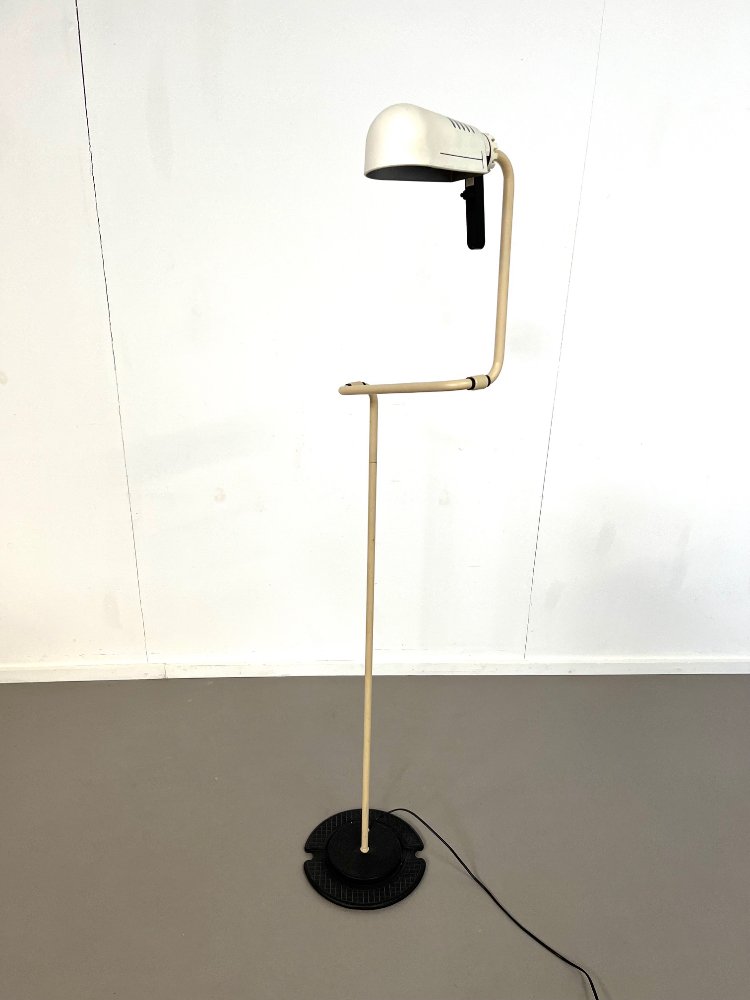 20th Century Post-modern bendable floor lamp by Hannes Wettstein for Belux Spain 1980s