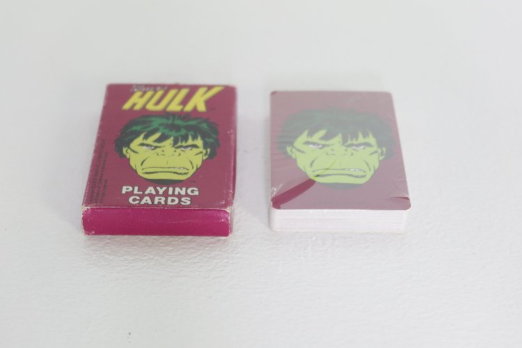 Hulk playing cards - Marvel comics