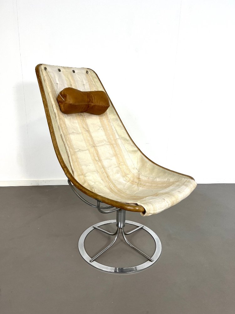 20th-Century Jetson 66 swivel chair by Bruno Mathsson for Dux Sweden 1969