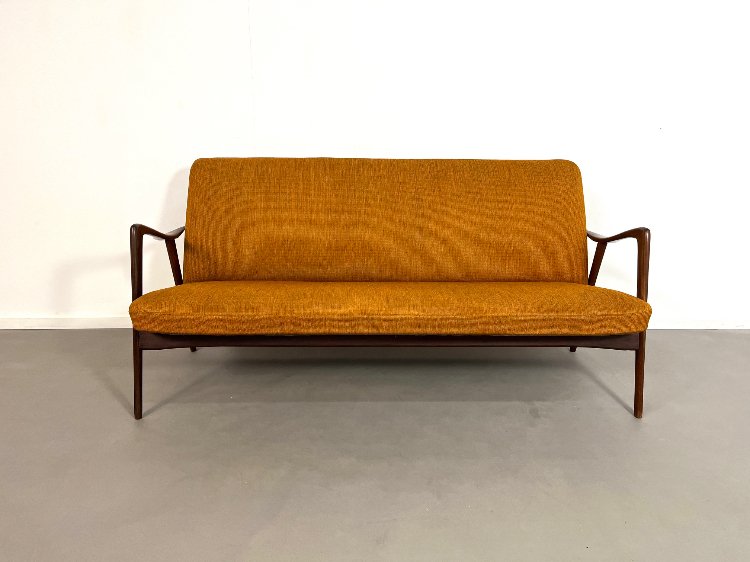 Mid-Century teak sofa by Folke Ohlsson for Westnofa Norway 1960s