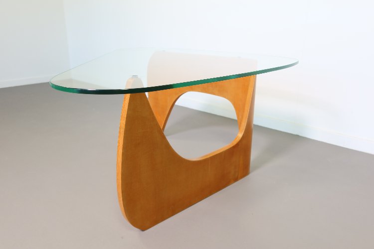 Mid-century modern birch plywood coffee table - Wilhelm Lutjens