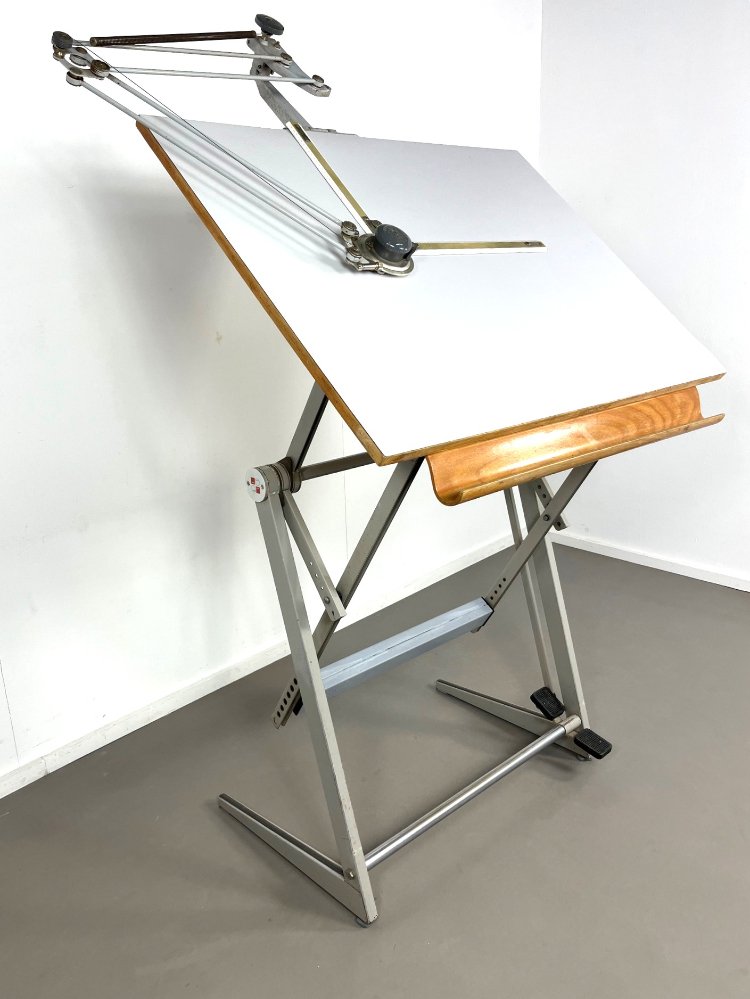 Industrial drafting table by Friso Kramer for Ahrend/de Cirkel 1970s